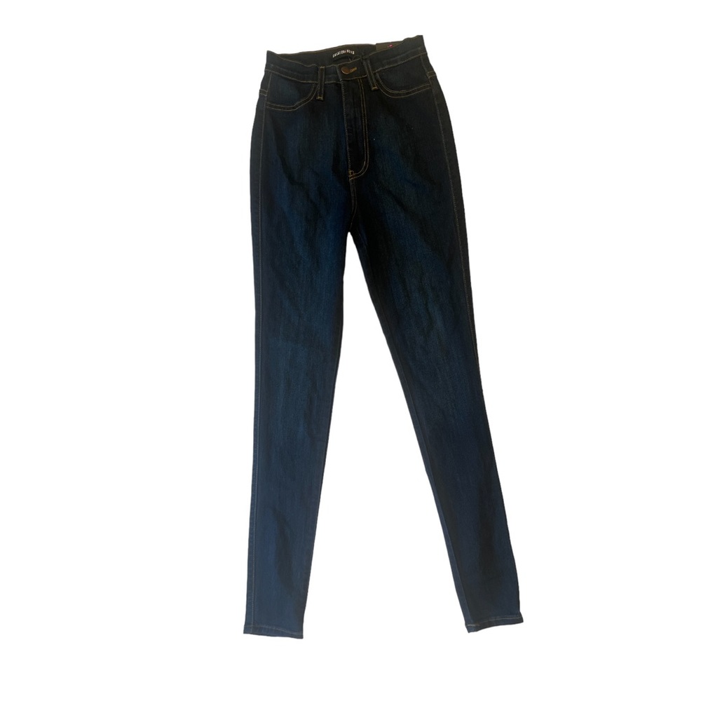 Fashion Nova Classic High Rise Skinny Jeans Women Size 5 Junior Dark Wash Pants